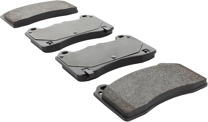 Premium Semi-Metallic Front Brake Pads Compatible - Image 2