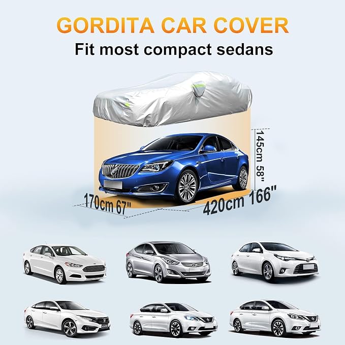 All-Weather Waterproof Car Cover – Universal Fit - Image 4