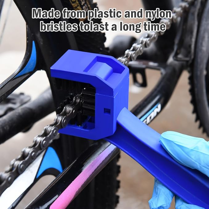 Bike or Motorcycle Chain Washer, Cleaning Brush 2 Pcs - Image 6