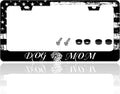 Dog Mom License Plate Frame Vintage American Flag Animal License Plate Holder by TINALUIN