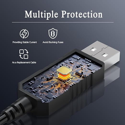 Radar Detector Cable, USB to RJ11 Plug Cord Compatible - Image 4
