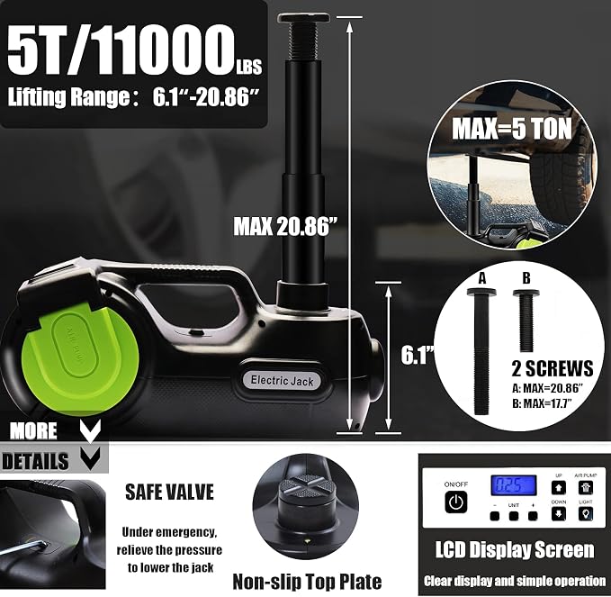 Wayska Electric Car Jack - Image 2