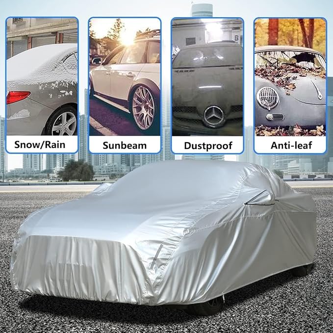 Tecoom Sport Car Cover Waterproof UV-Proof Windproof - Image 5