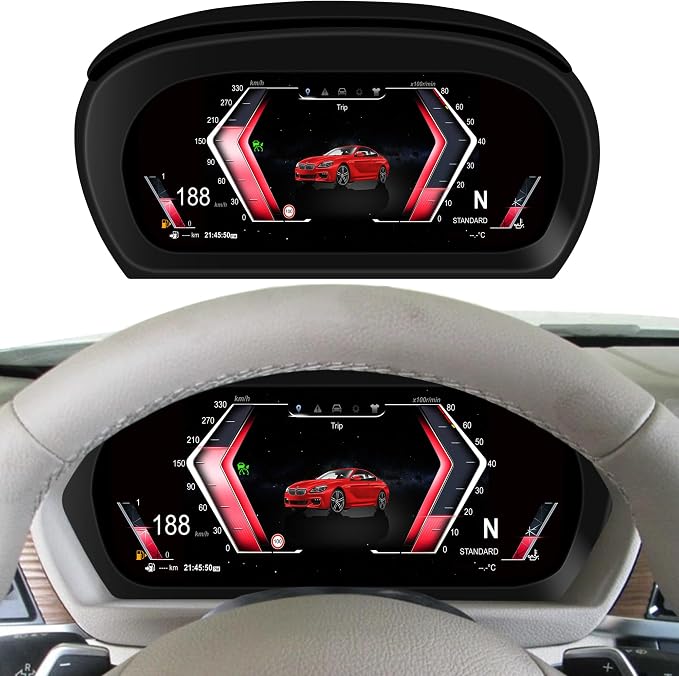 Speedometer Instrument for BMW E90 E91 E92 E93 2005-2012 CCC CIC, 10 inch Linux by PioowirkAutoNavi