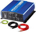 2000W Continuous/ 4000W Peak Power Inverter 3 AC Outlets 12V to 110V Car by kinverch
