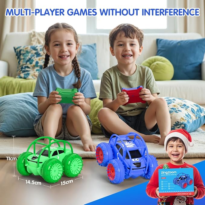 Remote Control Car, Fast Direct Charging RC Cars Amphibious 360° Rotating LED - Image 6
