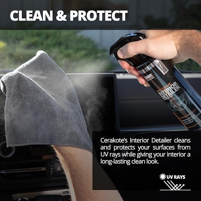CERAKOTE Rapid Ceramic Interior Detailer and Protectant – Quick and Easy – - Image 4