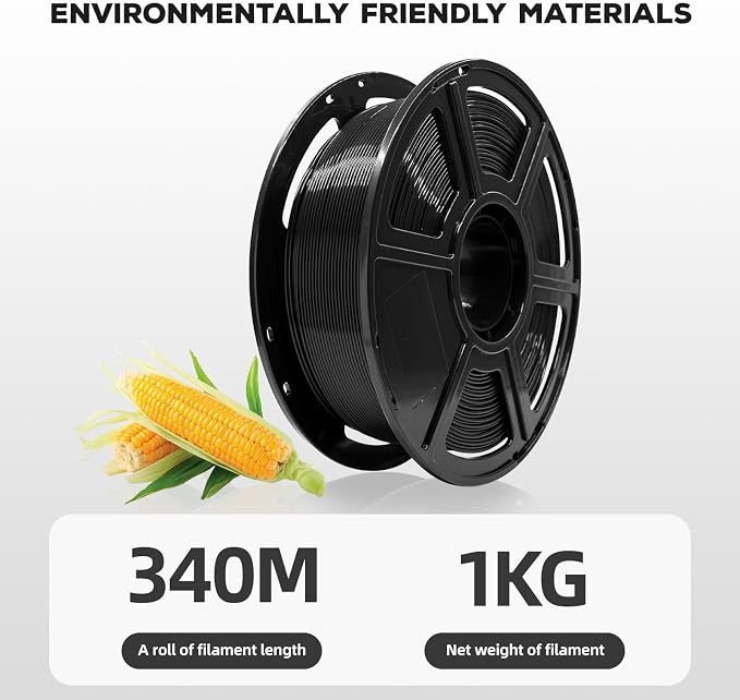 FLASHFORGE PLA Filament 1.75mm, 3D Printer Filament 1kg Spool, Dimensional - Image 5