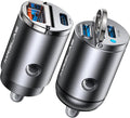MRGLAS 90W USB C Car Charger, Cigarette Lighter Compatible by MRGLAS