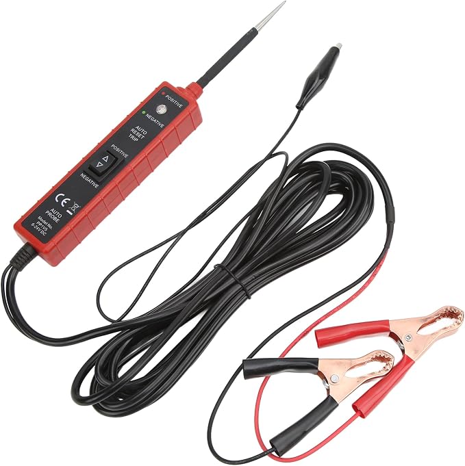 Power Circuit Probe Tester, 6-24V DC Circuit Tester, Test Light Automotive - Image 9