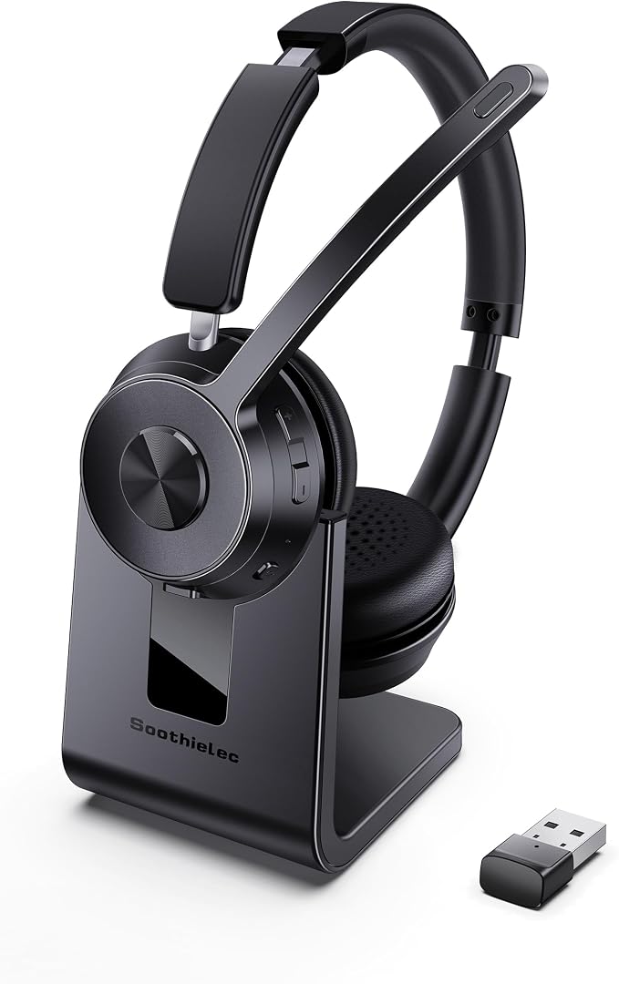 Wireless Headset, Best Headphones by Soothielec