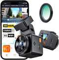 Vantrue E1 Pro 4K Mini Dash Cam Front, STARVIS 2 PlatePix HDR Night Vision Car by VANTRUE
