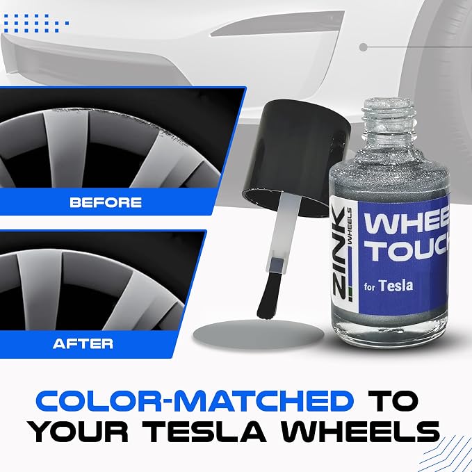 Premium Tesla Wheel Curb Rash Repair Kit - Image 5