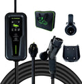 Level 2 EV Charger 40Amp, NEMA 14-50 J1772 Connector and 25 ft Cable, Portable by LOYALGLORY