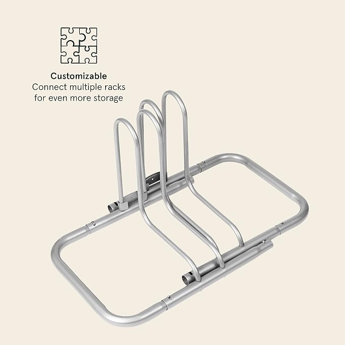 Retrospec Stash Rack 2, 4 & 5 Bike Floor Stand Bicycle Storage Organizer - Image 3