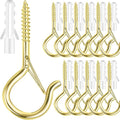 12 PCS Q-Hanger Hooks, Screw Hooks by FSAH