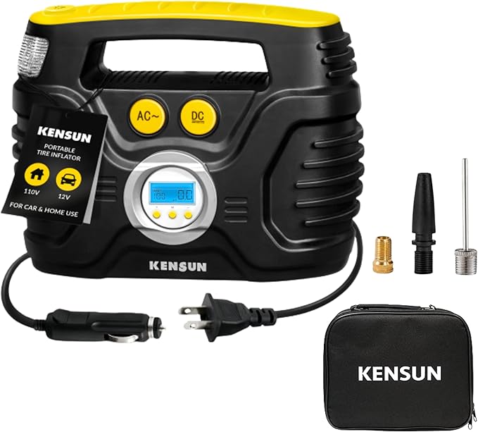 Kensun AC/DC Tire Inflator Pump by Kensun