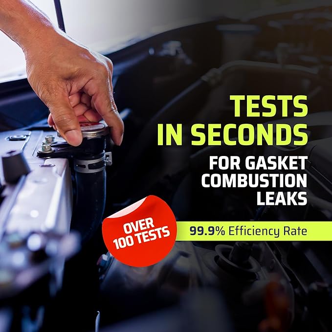 Head Gasket Tester Kit – Over 100 Tests, Complete Combustion Leak Test System - Image 3