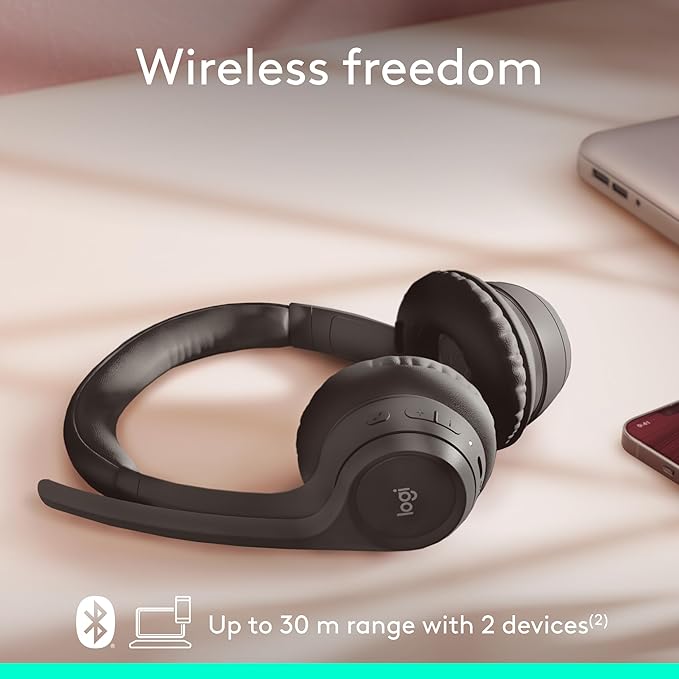 Logitech Zone 301 Wireless Bluetooth Headset - Image 4