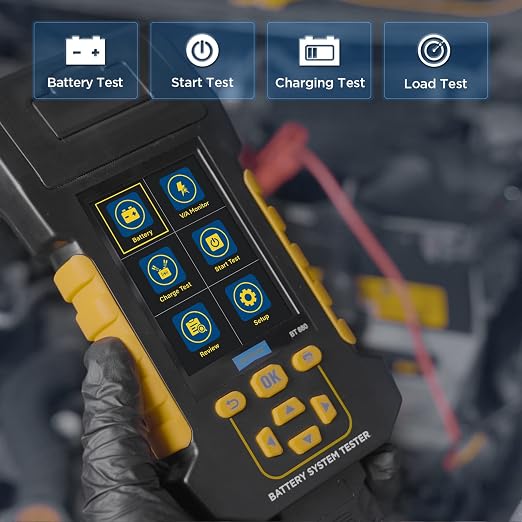 AUTOOL Car Battery Tester 12V 24V Automotive Battery Load Tester - Image 2