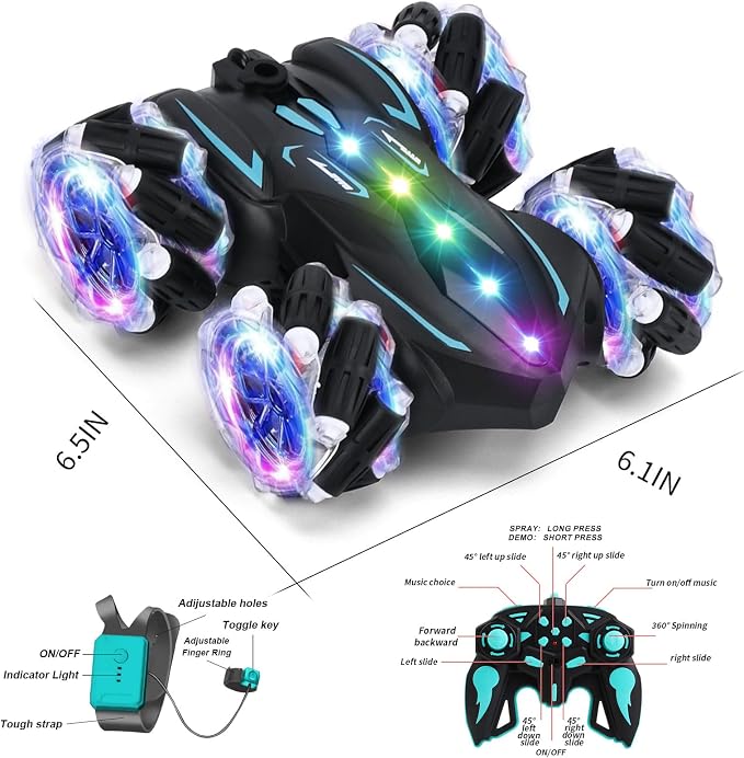 Upgraged Gesture Sensing RC Stunt Car - Image 5
