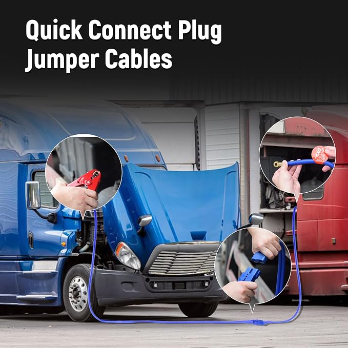 TOPDC Jumper Cables, 1 Gauge 25 Feet 800A Booster Cables - Image 6
