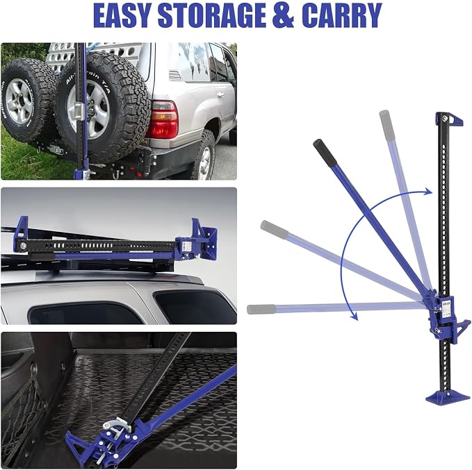 Multi-Functional Lift Jack, Farm Jack Heavy Duty Off Road, - Image 4