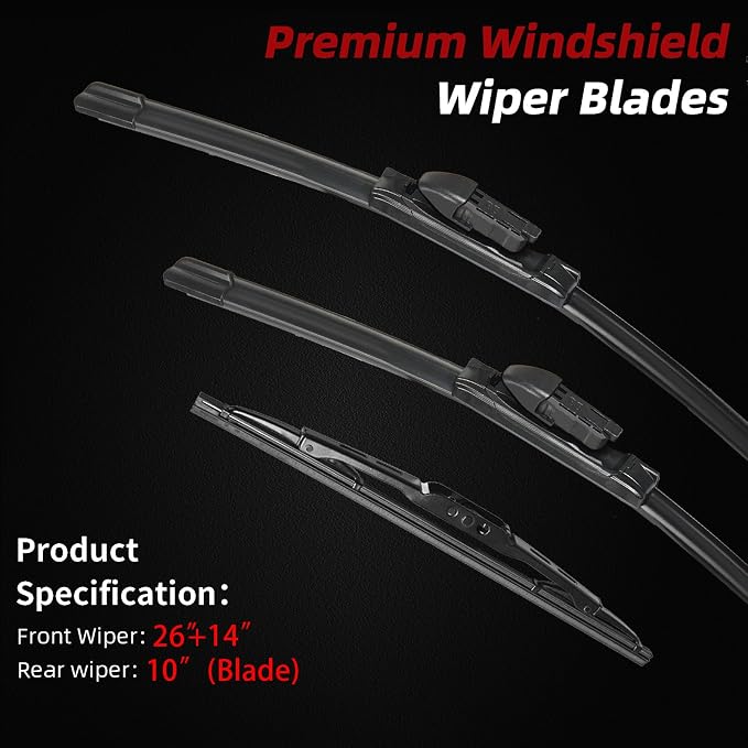 OTUAYAUTO Premium Windshield Wiper Blades - Image 2