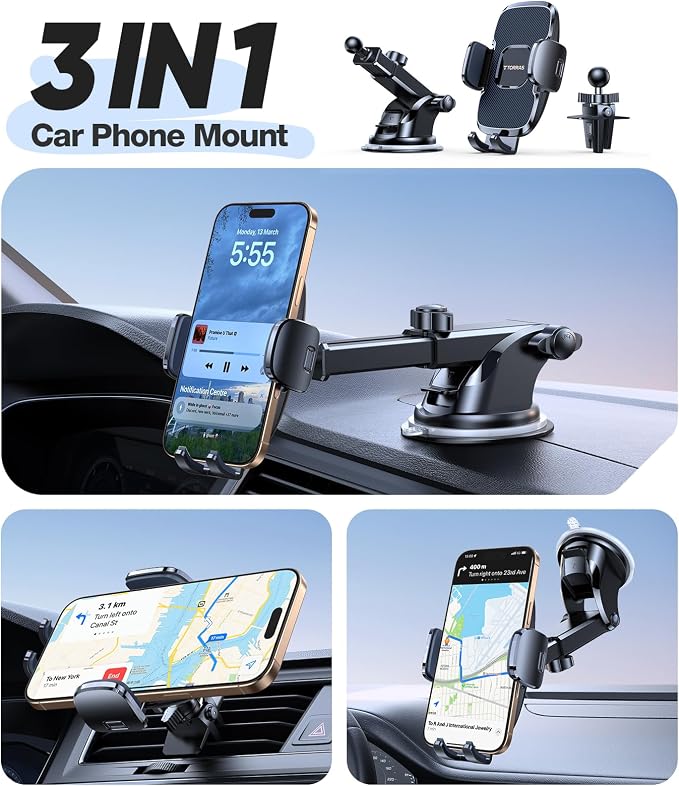 TORRAS 2025【Strongest Suction & Military-Grade】 Phone Holders - Image 9
