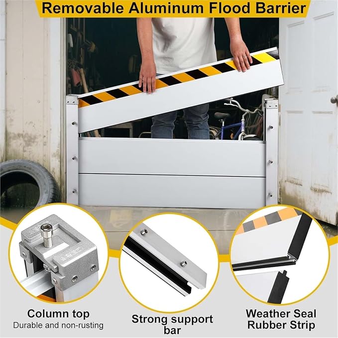 Reusable Heavy Duty Aluminum Flood Barriers - Image 7