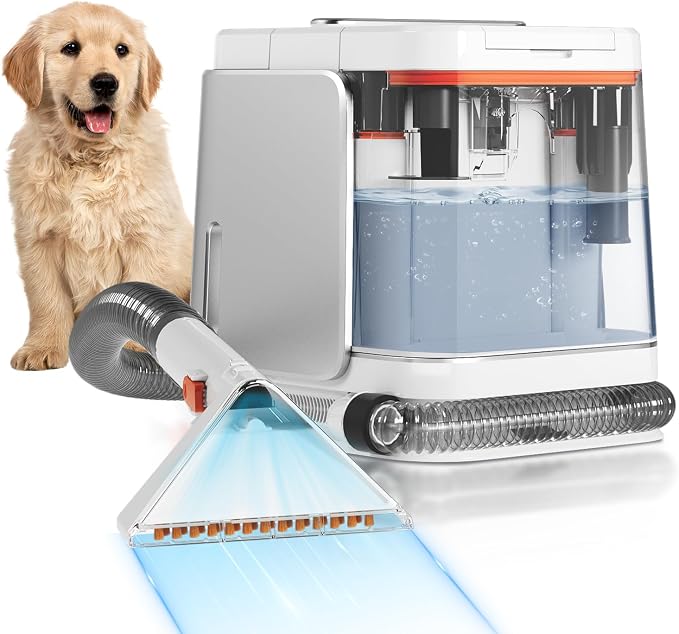 Portable Carpet and Upholstery Cleaner Machine by LALAHOO