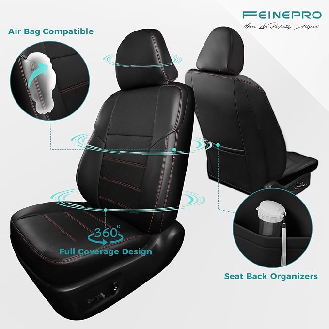 for Toyota Camry Seat Covers SE XSE SE Sport 2012 2013 2014 2015 2016 2017 - Image 3
