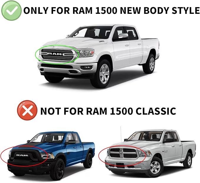 Window Visors Rain Guards for 2019-2025 Dodge Ram 1500 Quad Cab, Window Vent - Image 2