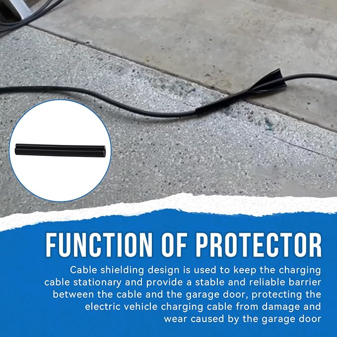 Cable Shield, EV Charger Cable Protector, Garage Door Pass Through, Floor Cable - Image 3