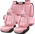 Car Seat Covers Full Set, Front and Rear Seat Covers by BWTJF