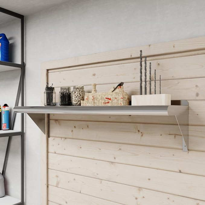 AmGood 36" Long X 10" Deep Stainless Steel Wall Shelf | NSF Certified | - Image 5