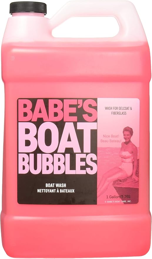 Babe’s Boat Bubbles – High-Sudsing Boat Wash Soap – Safe by BABESBoatCareProducts