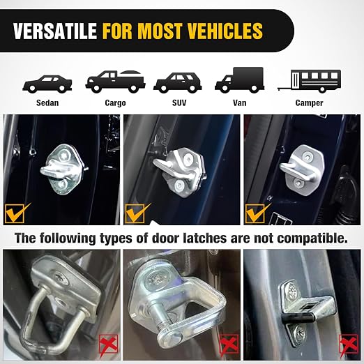 Nilight Car Door Step Universal Aluminum Latch Step - Image 4
