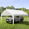 10x20ft Metal Carport Garage by Unknown