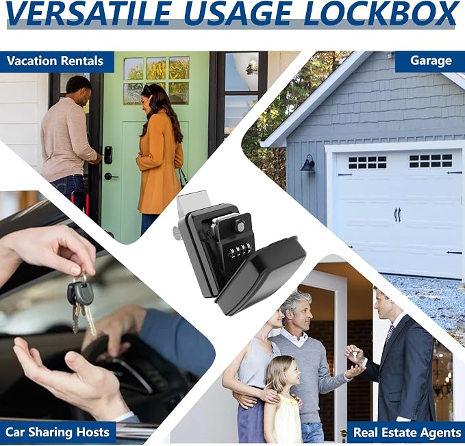 SL-591 Car Window Lock Box for Turo, Car Key Lock Box - Image 7