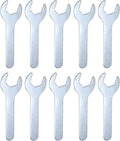 HARFINGTON 10pcs Small Wrench Open End Wrench 23x126x2.8mm Metric U-Shaped by HARFINGTON
