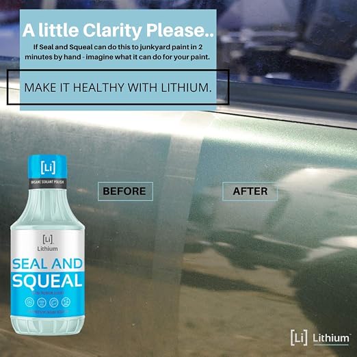 Lithium Seal and Squeal Car Paint Restorer, Polish and Sealant - Image 7
