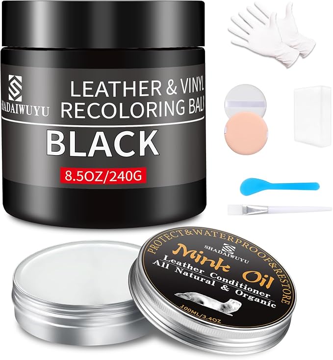 8.5oz Leather Recoloring Balm by SHADAIWUYU