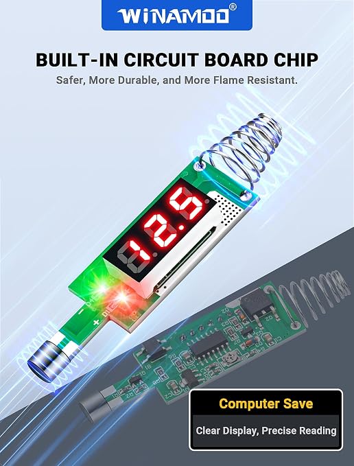 Test Light Automotive 5-90V Digital LED Circuit Tester - Image 4