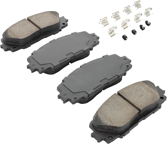 Premium Ceramic Front Brake Pads Compatible - Image 2