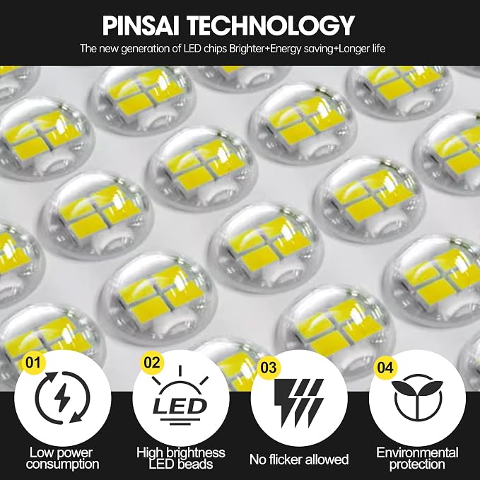 LED Garage Light, Super Bright Screw in E26/E27 Ceiling Shop Work Lamp - Image 8