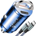 AINOPE 90W Super Fast Car Charger, Invisible USB C 45W Car Charger Fast by AINOPE10yearsforphoneaccessories