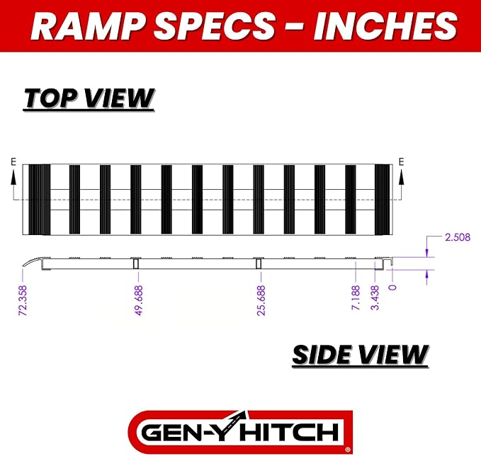 GEN-Y Hitch Heavy Duty Aluminum Loading Ramps - Image 8
