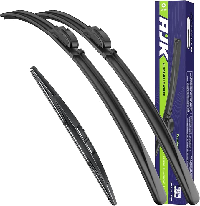 AJK Wiper Blades for Subaru Impreza 2012 2013 2014 2015 2016, 2 Piece All by AJK