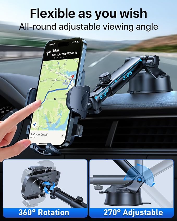 2025 Ultimate Car Phone Holder【80+LBS Strongest Suction & Military-Grade】 - Image 5